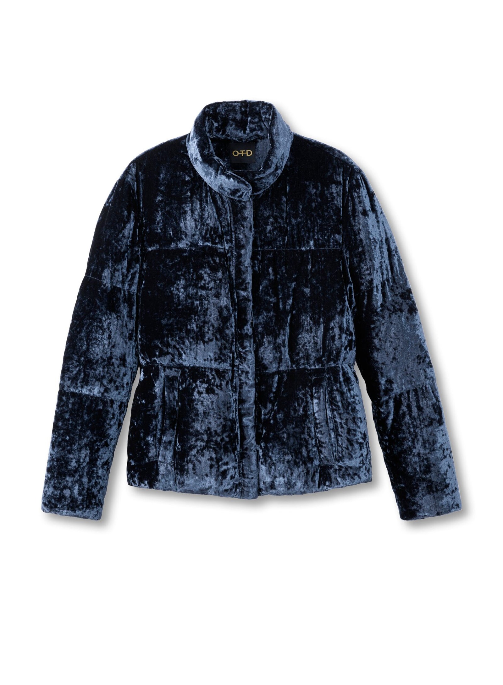 Washed Velvet Down Jacket