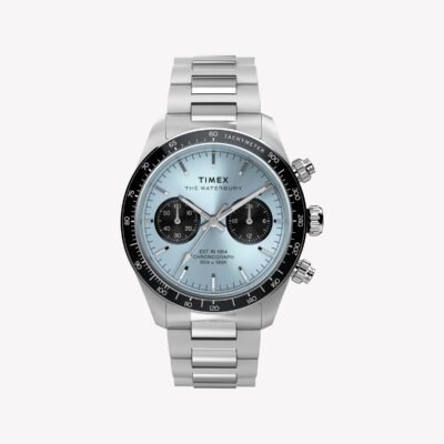 Timex Men's Stainless Steel Blue Dial Watch
