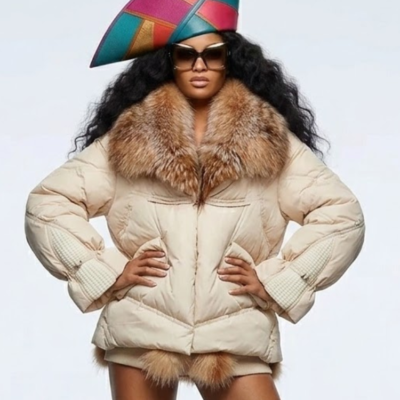 Aspen Chic Luxury Puffer Jacket