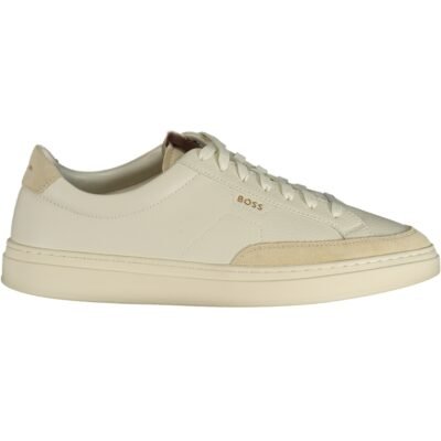 Boss Men's White Sports Footwear