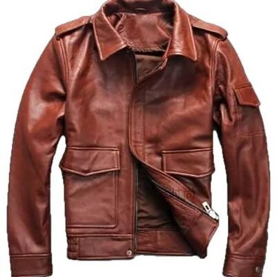 Bron Men's G1 Cowhide Leather Jacket